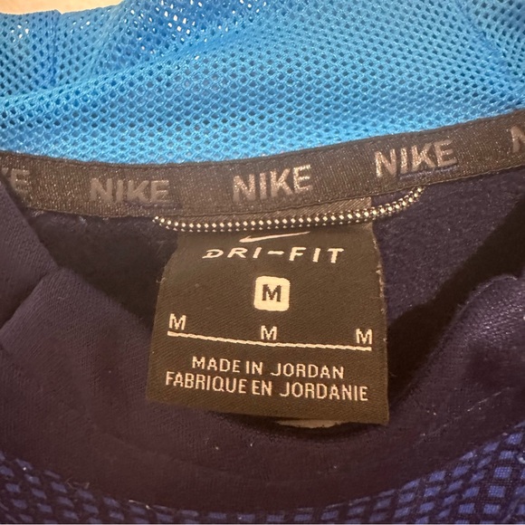 Youth Nike Dri-Fit  Hoodie blue/navy - Picture 4 of 4